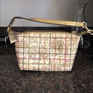 Tattersall Graffiti Coach Purse